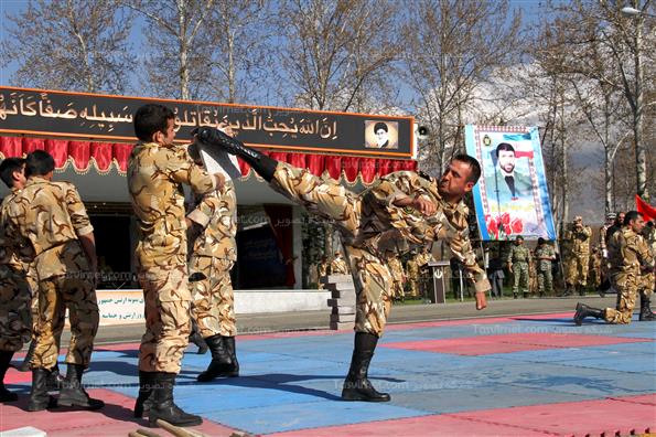 صبحگاه مشترک یگان‌های نمونه نزاجا