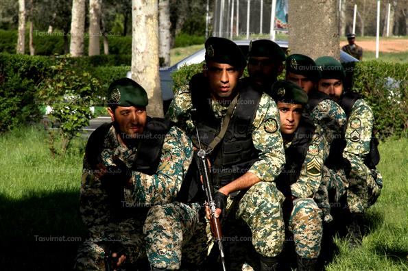 صبحگاه مشترک یگان‌های نمونه نزاجا