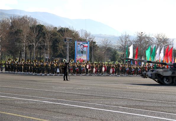 صبحگاه مشترک یگان‌های نمونه نزاجا