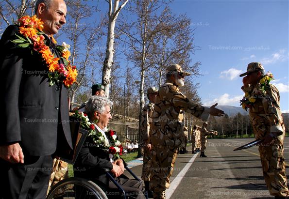 صبحگاه مشترک یگان‌های نمونه نزاجا