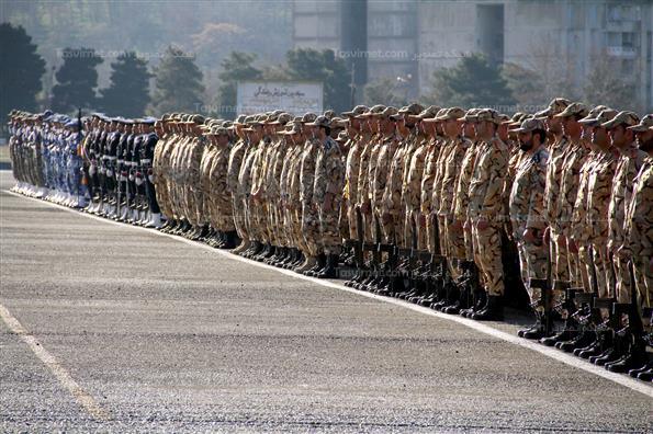 صبحگاه مشترک یگان‌های نمونه نزاجا