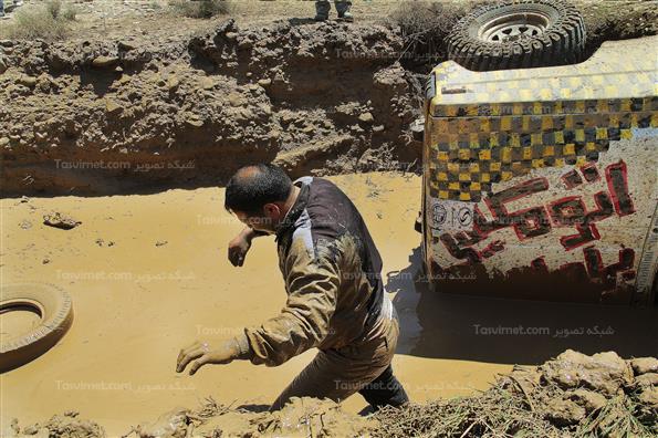 مسابقات اتومبیلرانی آفرود در قزوین