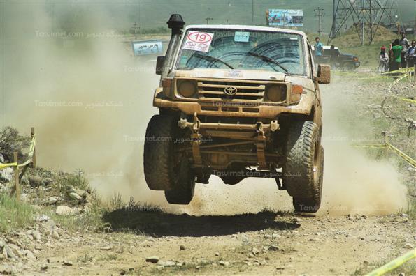مسابقات اتومبیلرانی آفرود در قزوین