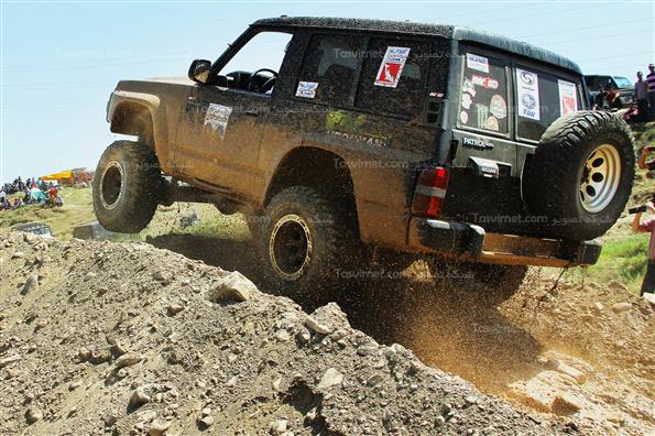 مسابقات اتومبیلرانی آفرود در قزوین