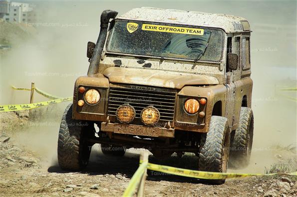 مسابقات اتومبیلرانی آفرود در قزوین