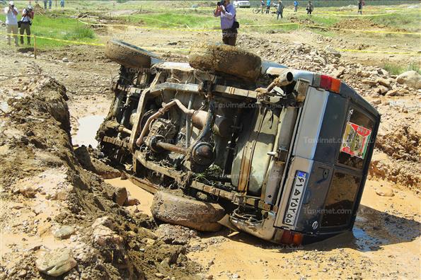 مسابقات اتومبیلرانی آفرود در قزوین