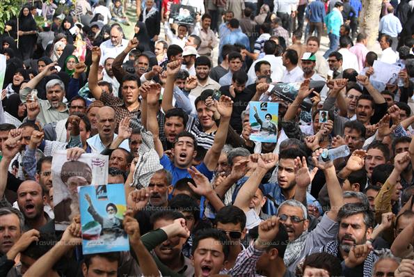 مراسم بیست وپنجمین سالگرد رحلت امام (ره)