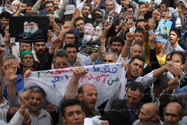 مراسم بیست وپنجمین سالگرد رحلت امام (ره)