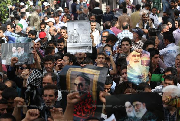 مراسم بیست وپنجمین سالگرد رحلت امام (ره)