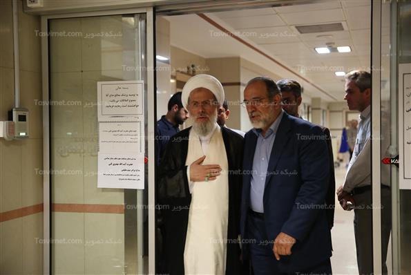عیادت شخصیتهای کشوری از آیت الله مهدوی کنی