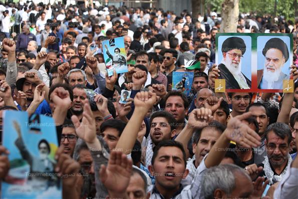 مراسم بیست وپنجمین سالگرد رحلت امام (ره)