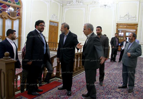 دیدار روسای مجالس ایران و بولیوی