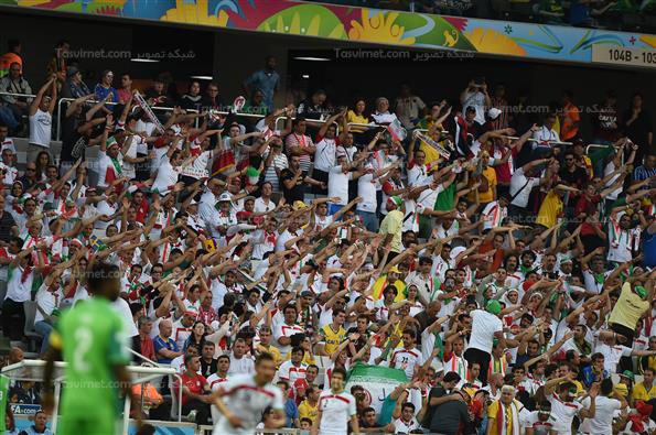 دیدار تیم های فوتبال ایران و نیجریه