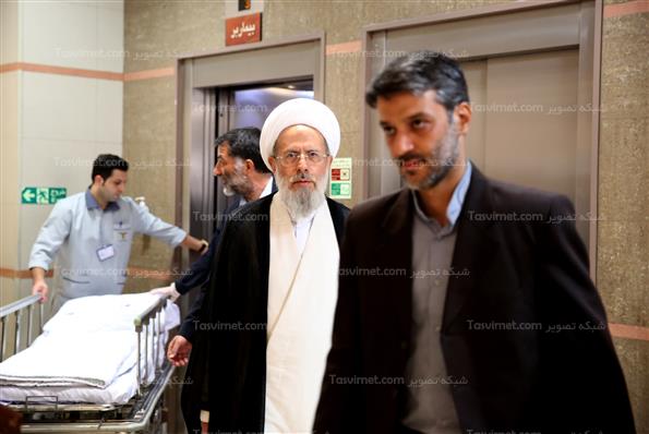 عیادت شخصیتهای کشوری از آیت الله مهدوی کنی