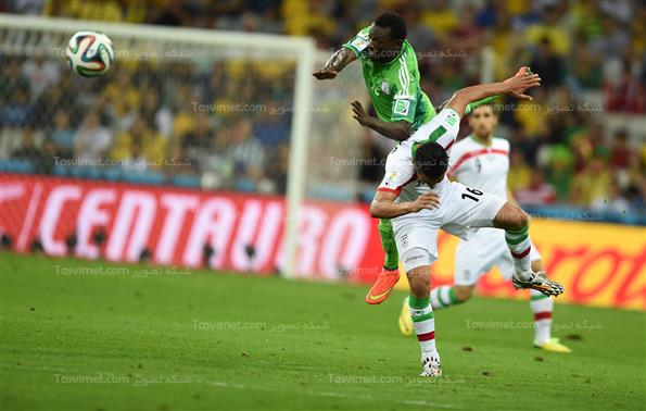 دیدار تیم های فوتبال ایران و نیجریه