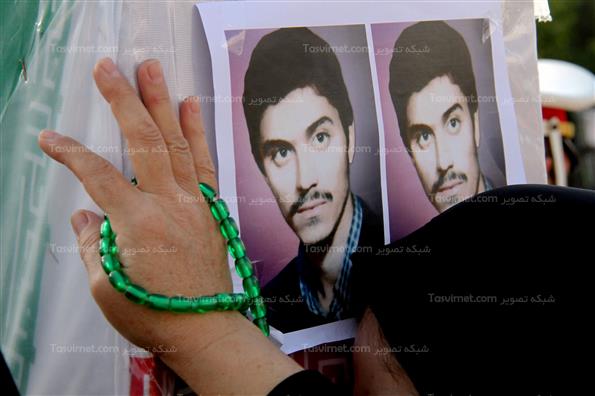 تشییع پیکر شهید گلچینی در باغ موزه دفاع مقدس