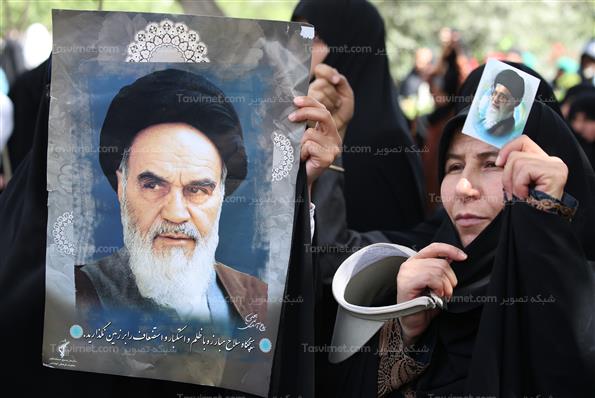 مراسم بیست وپنجمین سالگرد رحلت امام (ره)