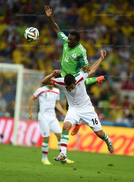 دیدار تیم های فوتبال ایران و نیجریه