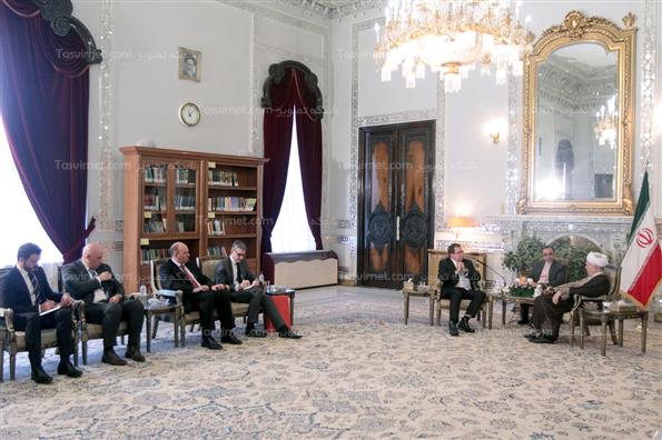 دیدار وزیر امور خارجه زلاندنو با هاشمی رفسنجانی