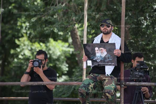 مراسم بیست وپنجمین سالگرد رحلت امام (ره)