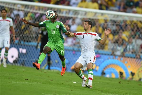 دیدار تیم های فوتبال ایران و نیجریه