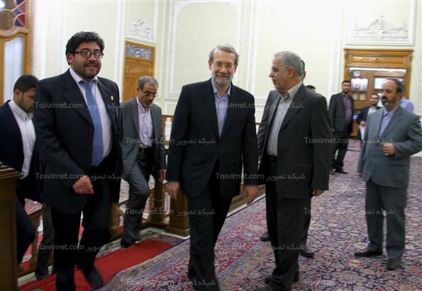 دیدار روسای مجالس ایران و بولیوی