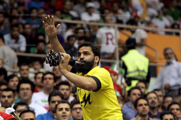 دیدار تیم های ملی والیبال ایران و برزیل