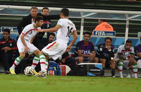 دیدار تیم های فوتبال ایران و نیجریه