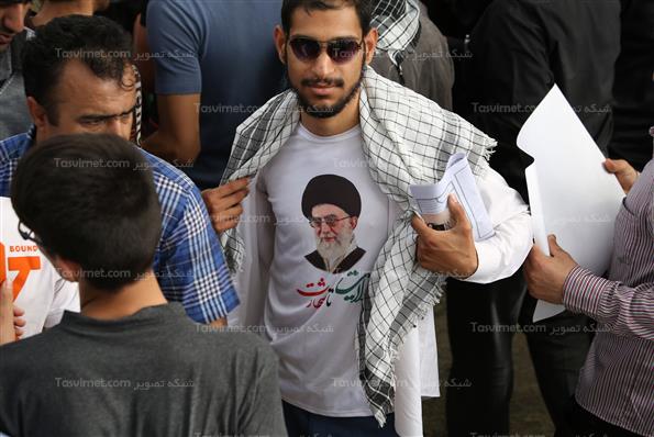 مراسم بیست وپنجمین سالگرد رحلت امام (ره)