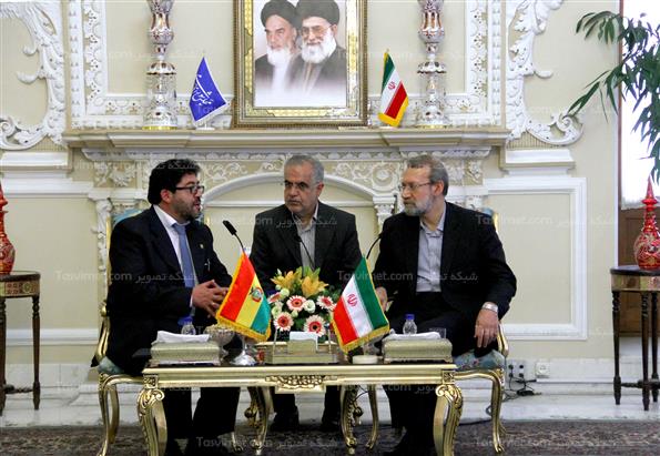 دیدار روسای مجالس ایران و بولیوی