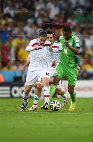 دیدار تیم های فوتبال ایران و نیجریه