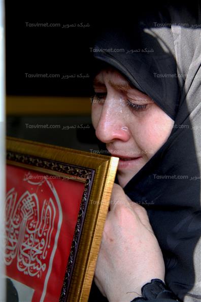 تشییع پیکر شهید گلچینی در باغ موزه دفاع مقدس