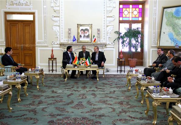 دیدار روسای مجالس ایران و بولیوی
