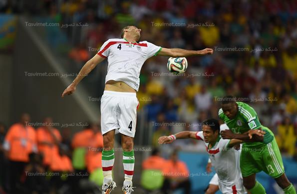 دیدار تیم های فوتبال ایران و نیجریه