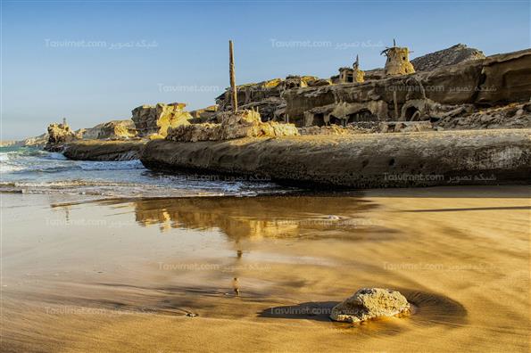 دکور فیلم محمد(ص) در ساحل عسلویه