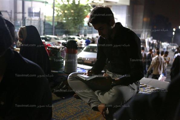 مراسم احیای شب21ماه مبارک رمضان درامامزاده صالح(ع)