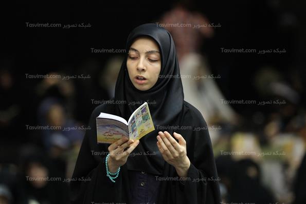 مراسم احیای شب21ماه مبارک رمضان در مصلی تهران