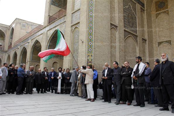 تشییع پیکر آیت الله محمدی گیلانی