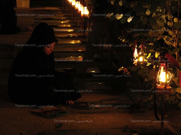 مراسم احیای شب21ماه مبارک رمضان در بهشت زهرا(س)