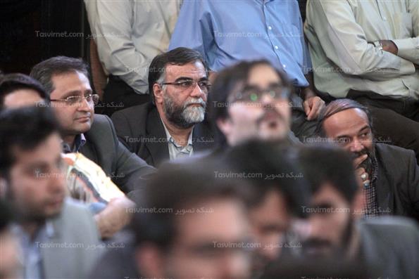 دیدار اصحاب رسانه با هاشمی رفسنجانی