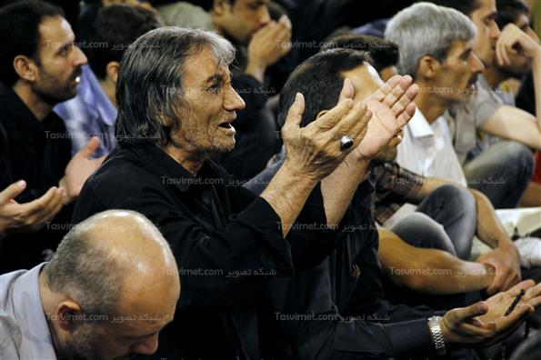 مراسم شب احیا در مهدیه تهران