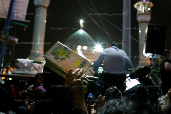 مراسم احیای شب21ماه مبارک رمضان درامامزاده صالح(ع)