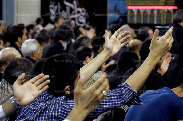 مراسم شب احیا در مهدیه تهران