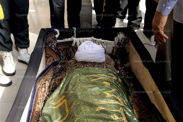 تشییع پیکر آیت الله محمدی گیلانی