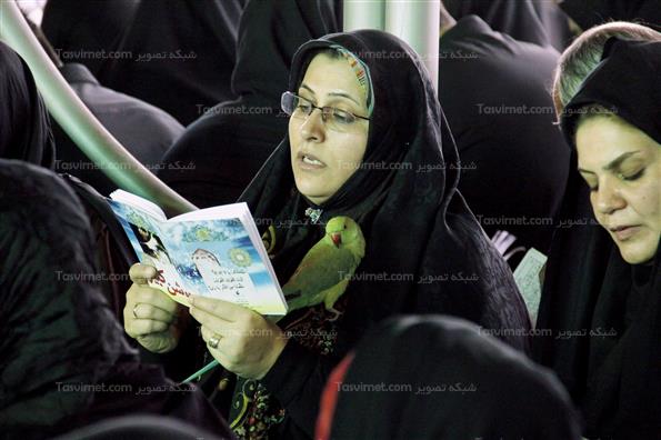 مراسم شب احیا در مهدیه تهران