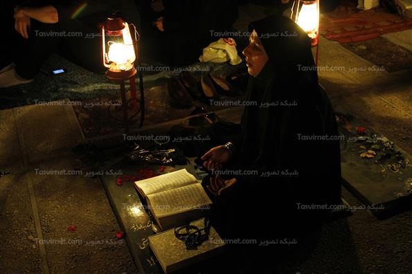 مراسم احیای شب21ماه مبارک رمضان در بهشت زهرا(س)