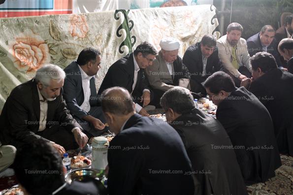 دیدار اصحاب رسانه با هاشمی رفسنجانی