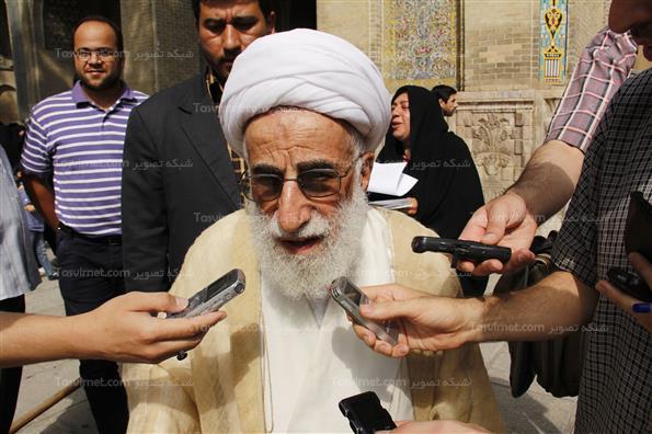 تشییع پیکر آیت الله محمدی گیلانی