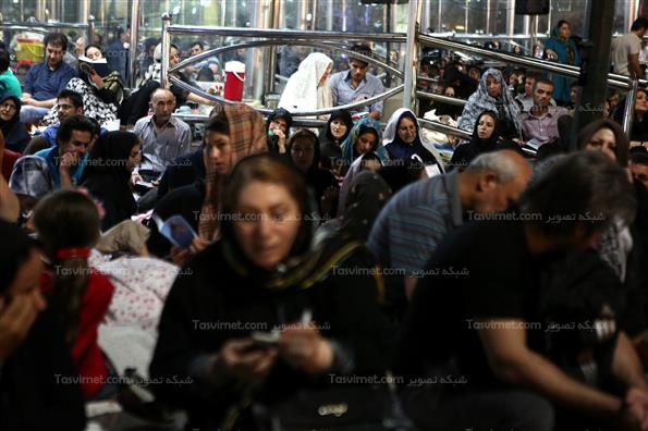 مراسم احیای شب21ماه مبارک رمضان درامامزاده صالح(ع)