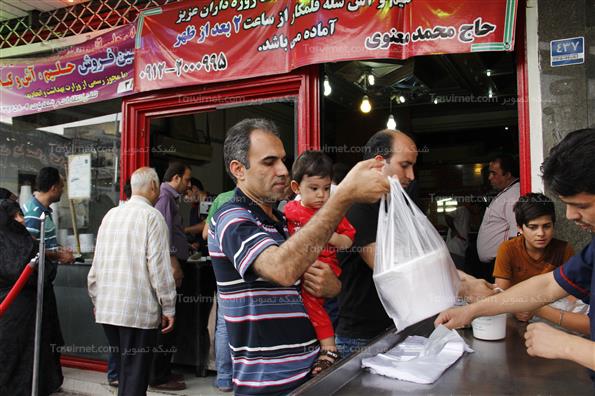 تهیه حلیم در ماه مبارک رمضان